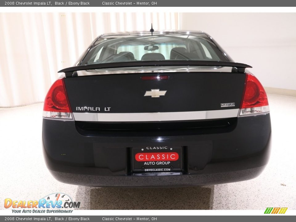 2008 Chevrolet Impala LT Black / Ebony Black Photo #14