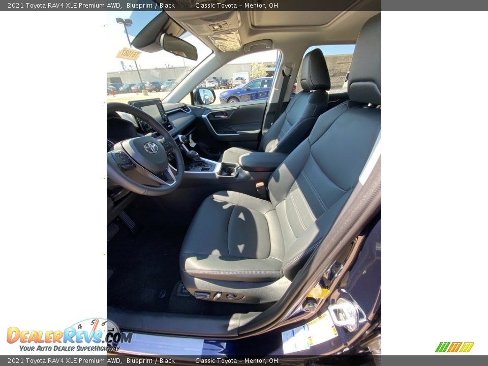 2021 Toyota RAV4 XLE Premium AWD Blueprint / Black Photo #2