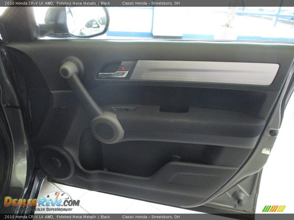 2010 Honda CR-V LX AWD Polished Metal Metallic / Black Photo #14