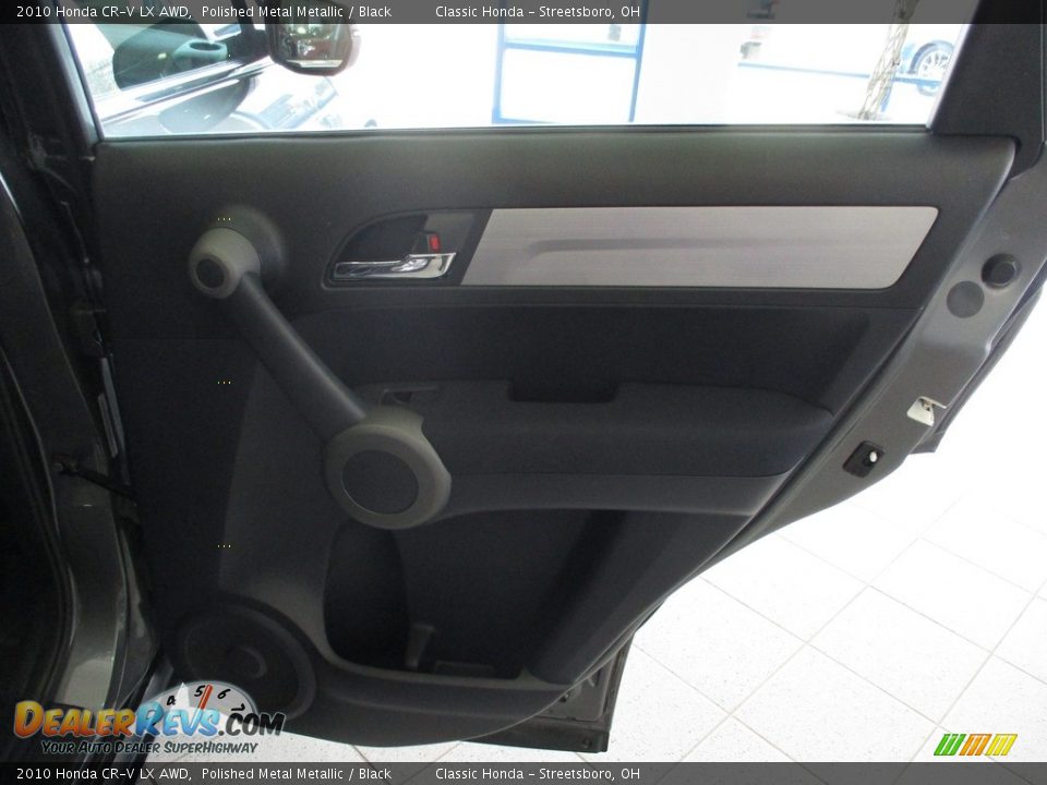 2010 Honda CR-V LX AWD Polished Metal Metallic / Black Photo #17