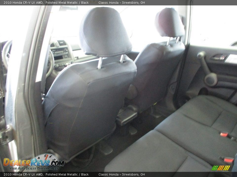 2010 Honda CR-V LX AWD Polished Metal Metallic / Black Photo #23