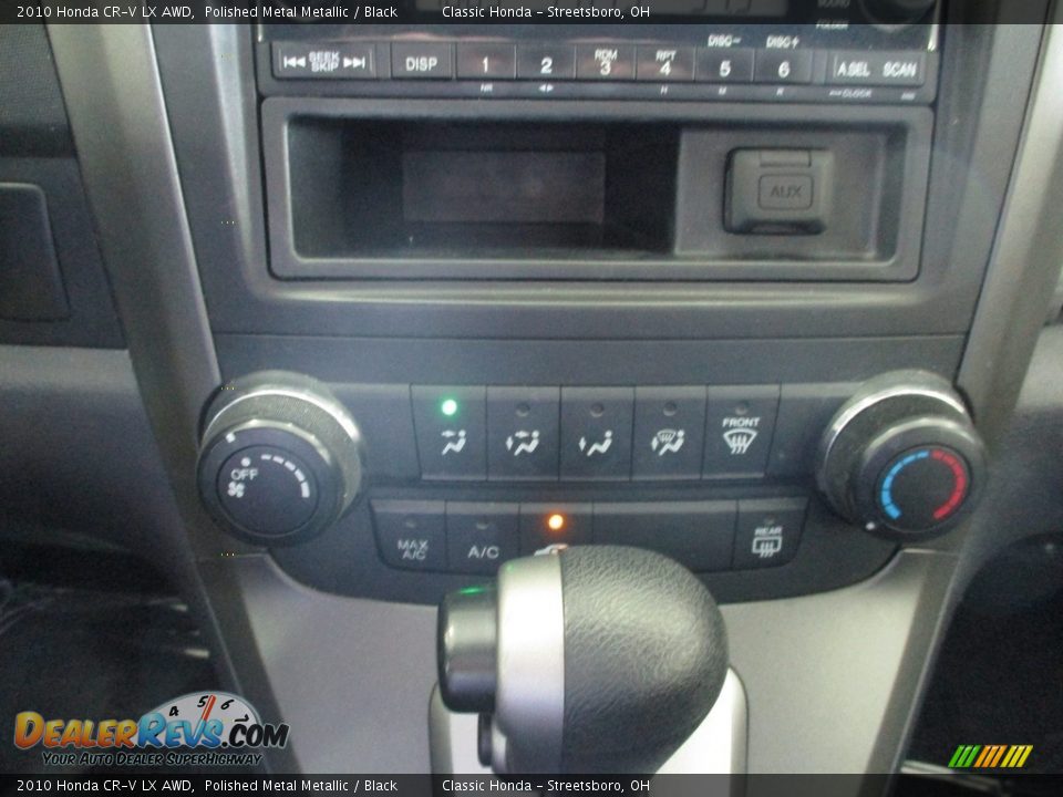 2010 Honda CR-V LX AWD Polished Metal Metallic / Black Photo #32