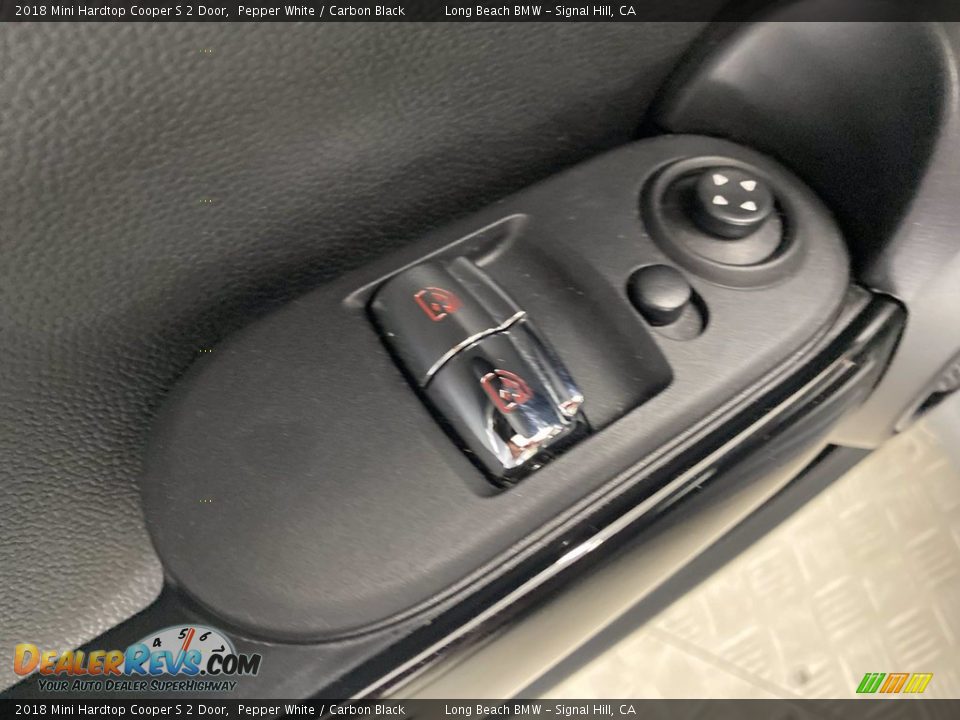 2018 Mini Hardtop Cooper S 2 Door Pepper White / Carbon Black Photo #14