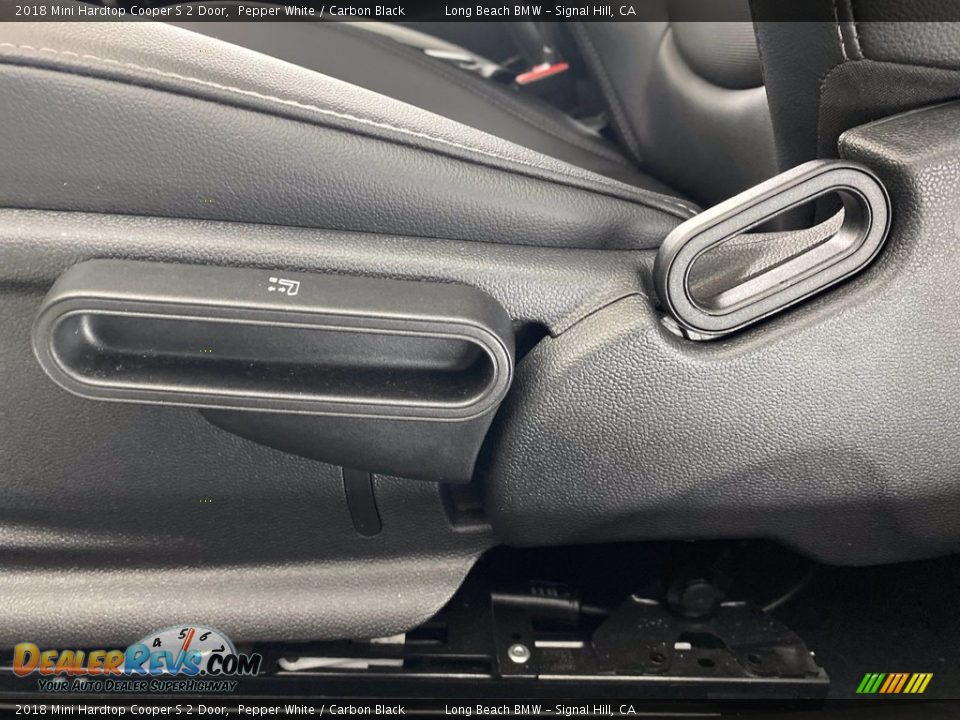 2018 Mini Hardtop Cooper S 2 Door Pepper White / Carbon Black Photo #15