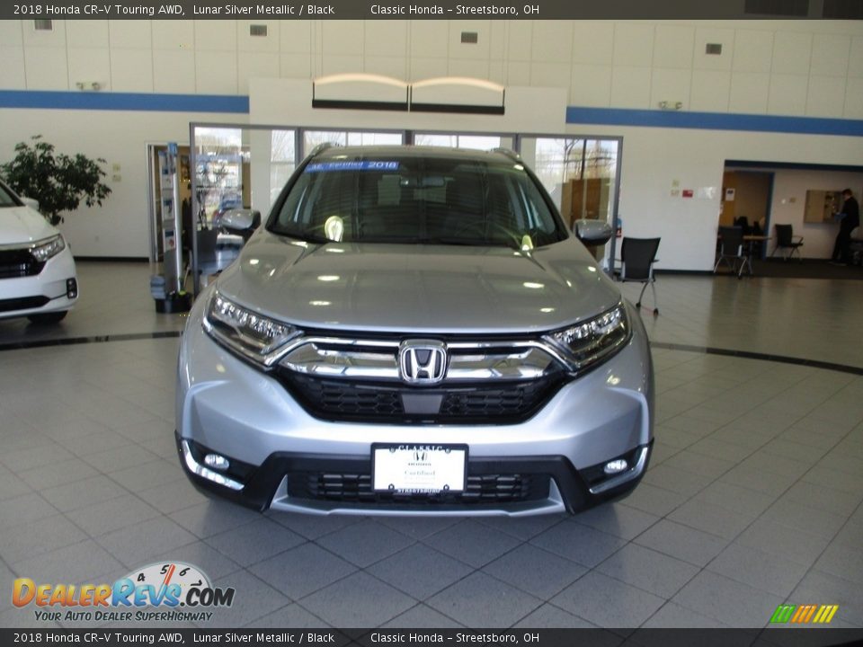 2018 Honda CR-V Touring AWD Lunar Silver Metallic / Black Photo #2