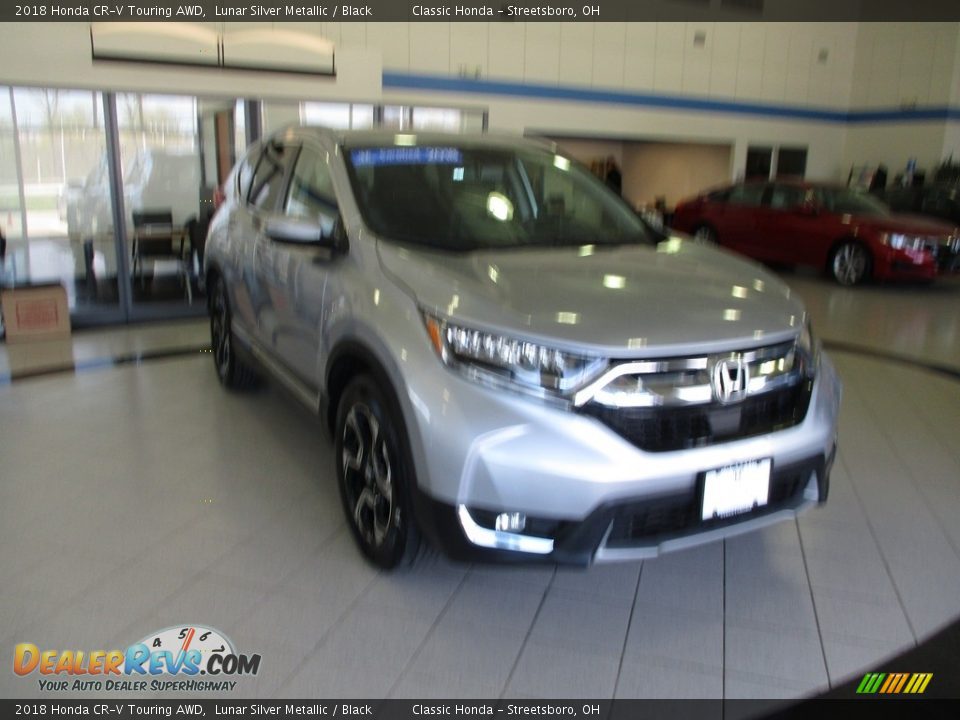 2018 Honda CR-V Touring AWD Lunar Silver Metallic / Black Photo #3