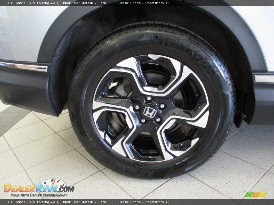 2018 Honda CR-V Touring AWD Lunar Silver Metallic / Black Photo #6