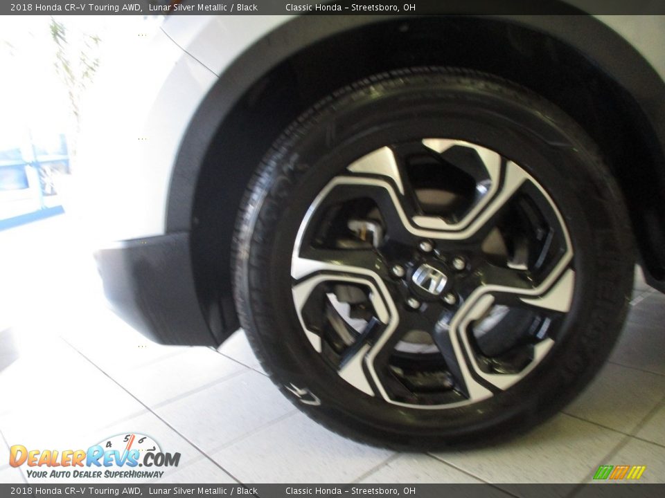 2018 Honda CR-V Touring AWD Lunar Silver Metallic / Black Photo #10