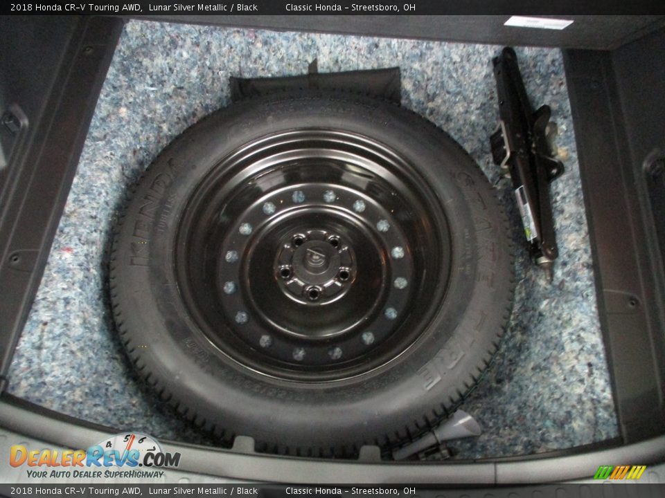 2018 Honda CR-V Touring AWD Lunar Silver Metallic / Black Photo #15