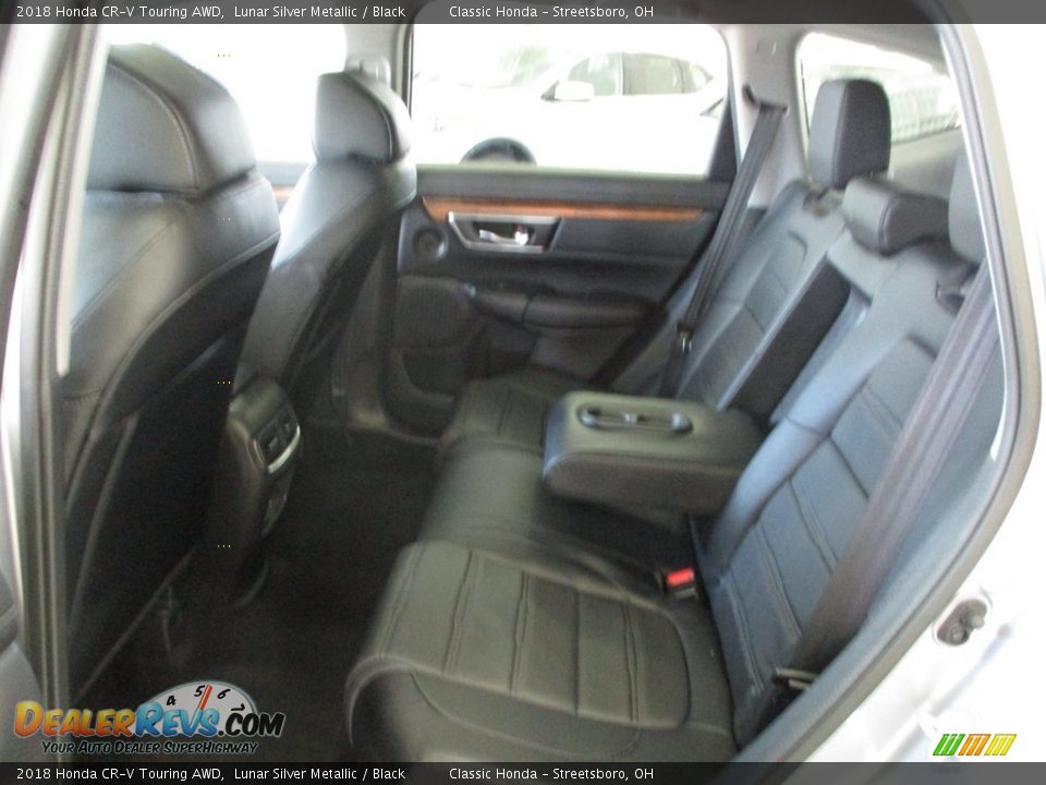 2018 Honda CR-V Touring AWD Lunar Silver Metallic / Black Photo #22