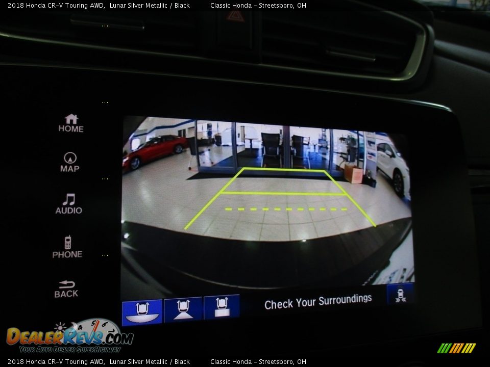 2018 Honda CR-V Touring AWD Lunar Silver Metallic / Black Photo #26