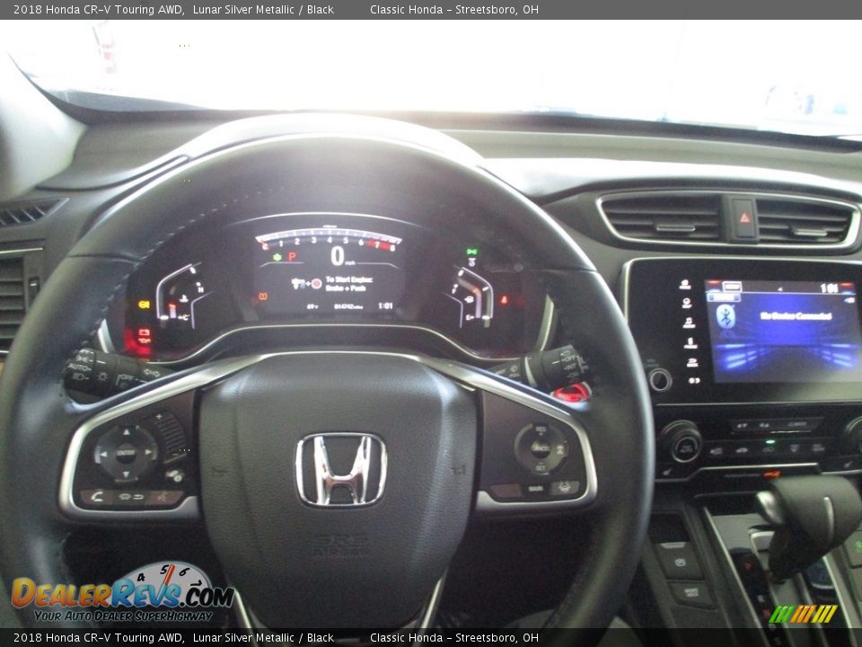 2018 Honda CR-V Touring AWD Lunar Silver Metallic / Black Photo #27