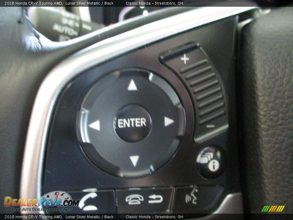 2018 Honda CR-V Touring AWD Lunar Silver Metallic / Black Photo #29