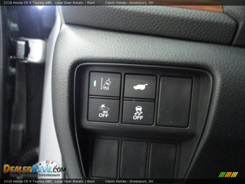 2018 Honda CR-V Touring AWD Lunar Silver Metallic / Black Photo #31