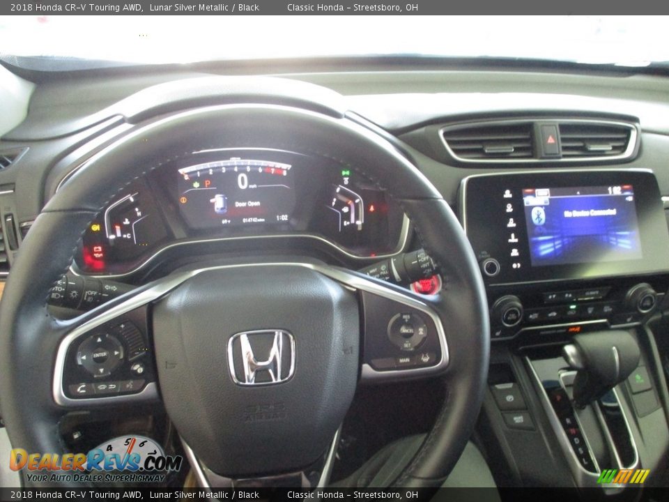 2018 Honda CR-V Touring AWD Lunar Silver Metallic / Black Photo #32