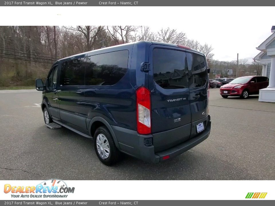 2017 Ford Transit Wagon XL Blue Jeans / Pewter Photo #5