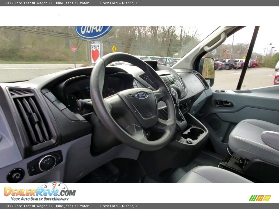 Dashboard of 2017 Ford Transit Wagon XL Photo #10