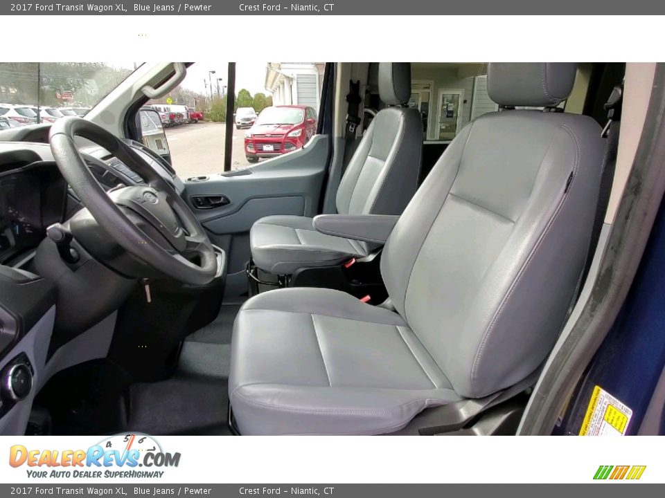 Front Seat of 2017 Ford Transit Wagon XL Photo #11