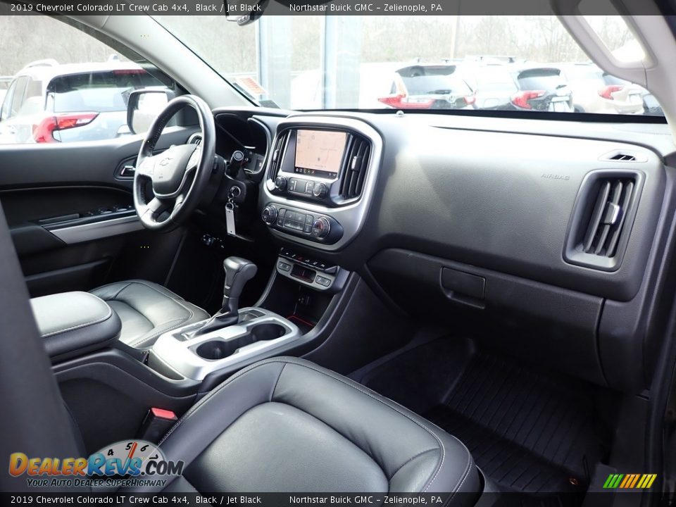 2019 Chevrolet Colorado LT Crew Cab 4x4 Black / Jet Black Photo #6