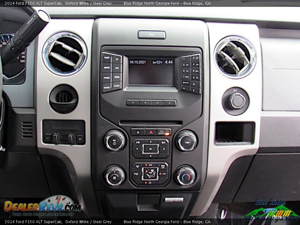 2014 Ford F150 XLT SuperCab Oxford White / Steel Grey Photo #15