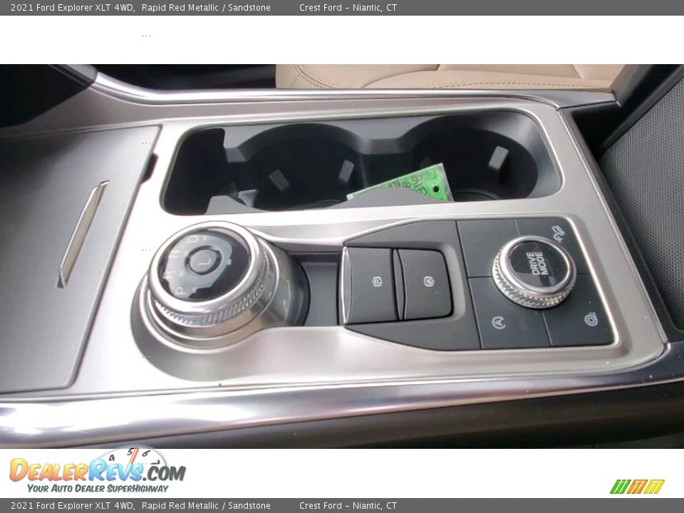 2021 Ford Explorer XLT 4WD Rapid Red Metallic / Sandstone Photo #16