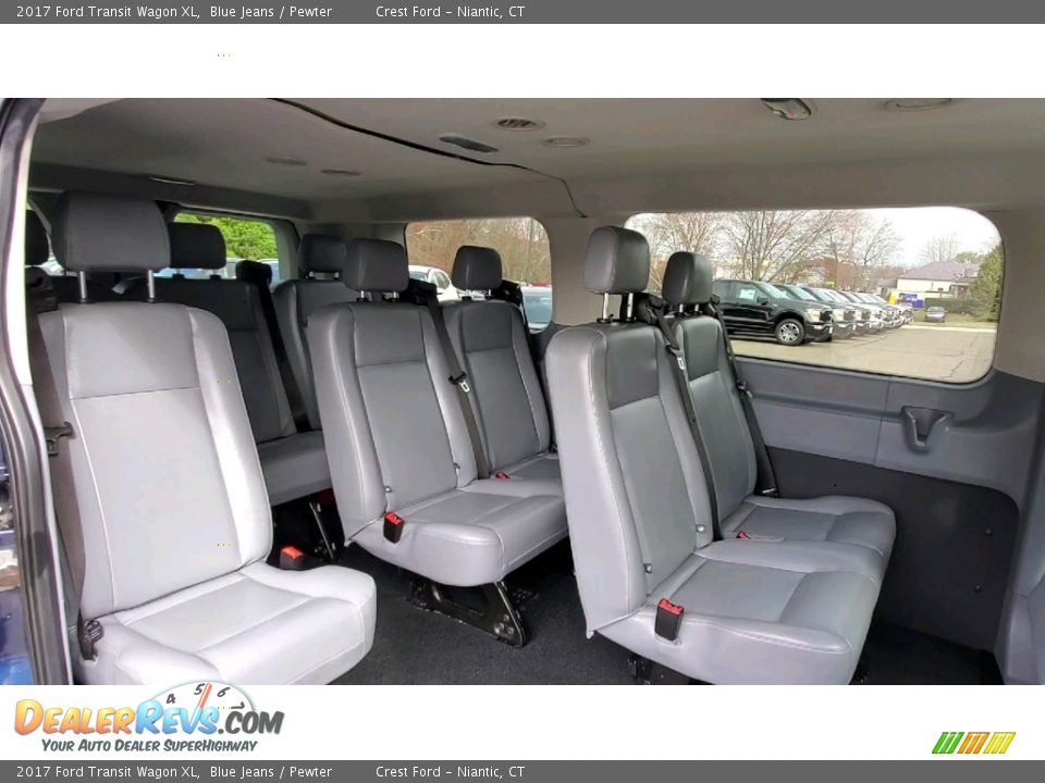 Rear Seat of 2017 Ford Transit Wagon XL Photo #20