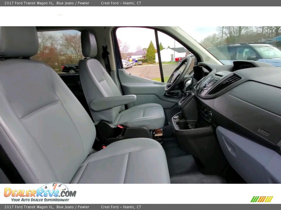 Front Seat of 2017 Ford Transit Wagon XL Photo #22