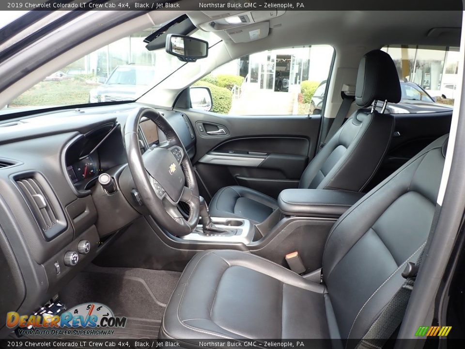 2019 Chevrolet Colorado LT Crew Cab 4x4 Black / Jet Black Photo #16