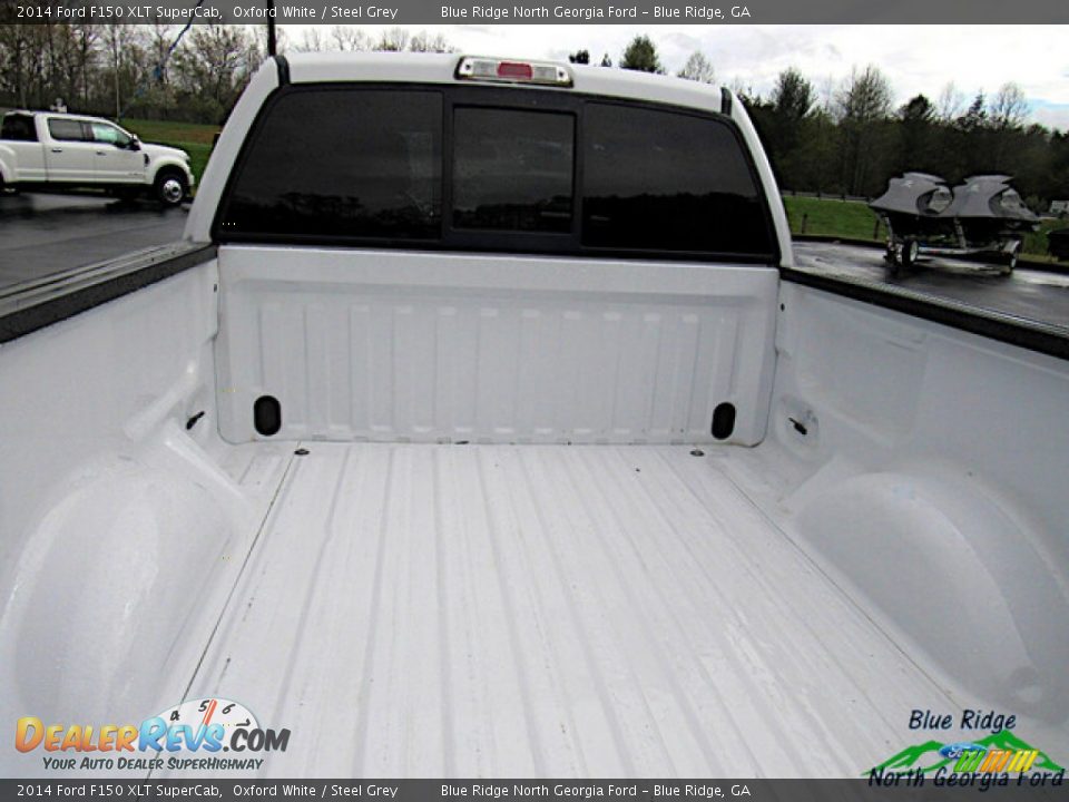 2014 Ford F150 XLT SuperCab Oxford White / Steel Grey Photo #26