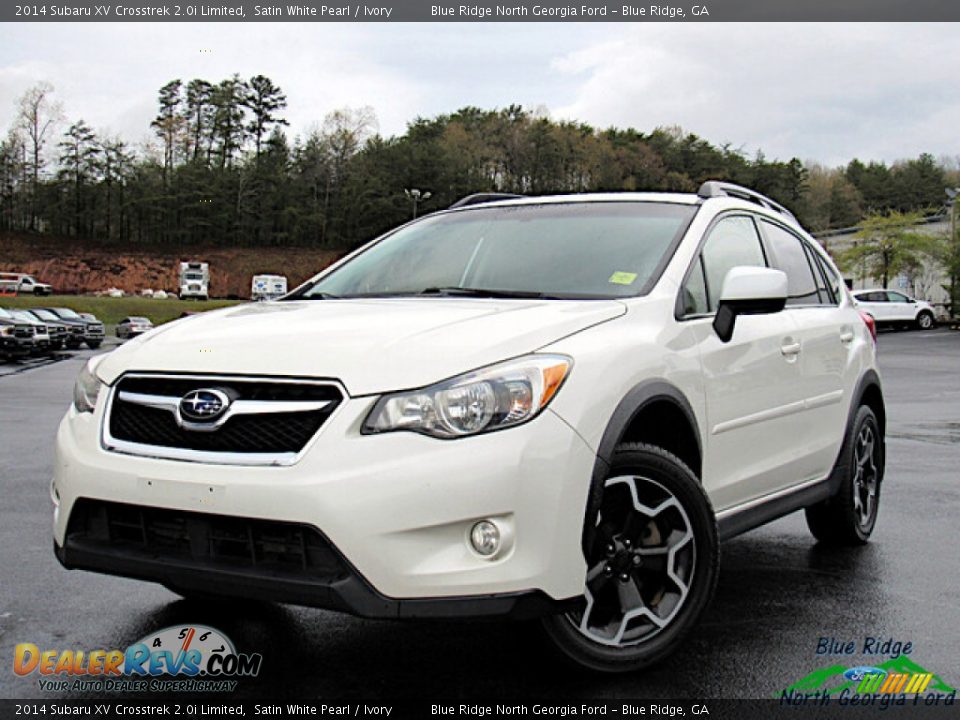 2014 Subaru XV Crosstrek 2.0i Limited Satin White Pearl / Ivory Photo #1
