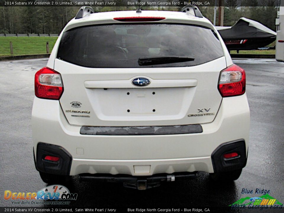 2014 Subaru XV Crosstrek 2.0i Limited Satin White Pearl / Ivory Photo #4