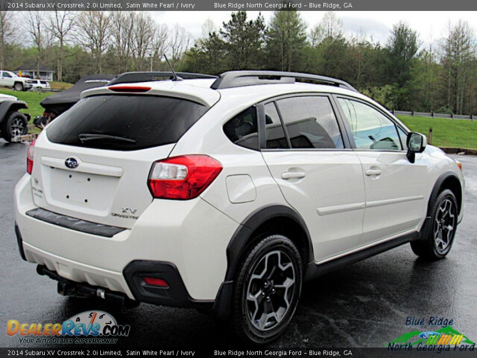 2014 Subaru XV Crosstrek 2.0i Limited Satin White Pearl / Ivory Photo #5