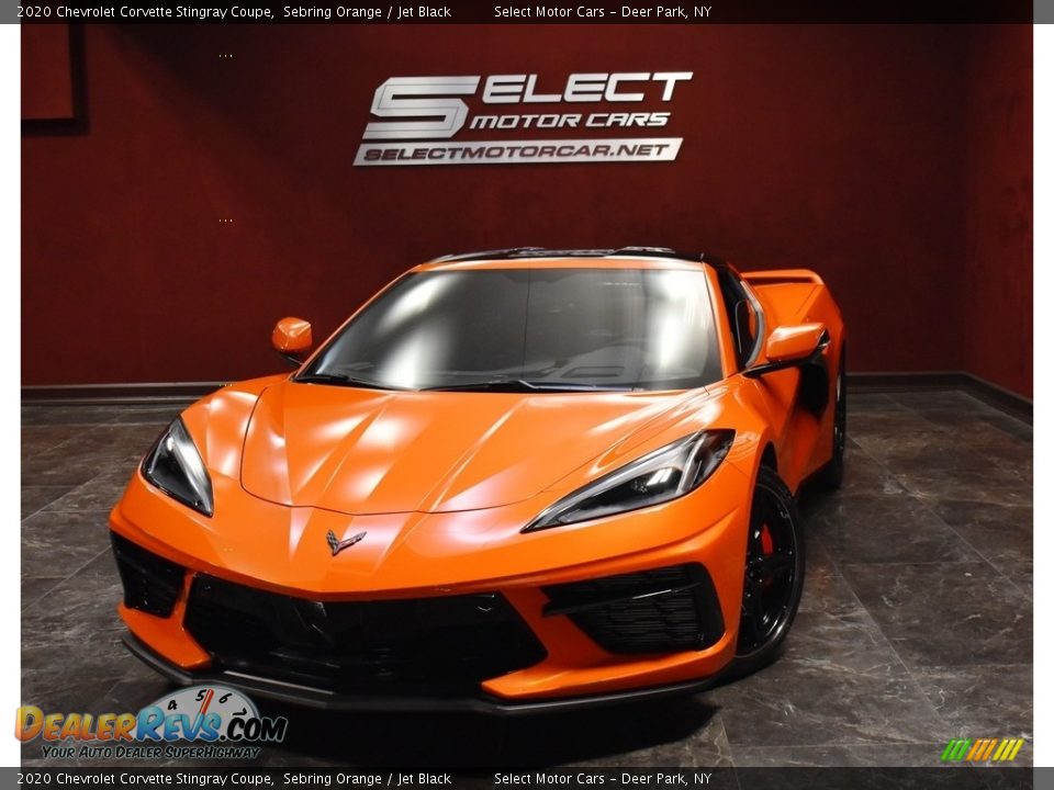 2020 Chevrolet Corvette Stingray Coupe Sebring Orange / Jet Black Photo #1