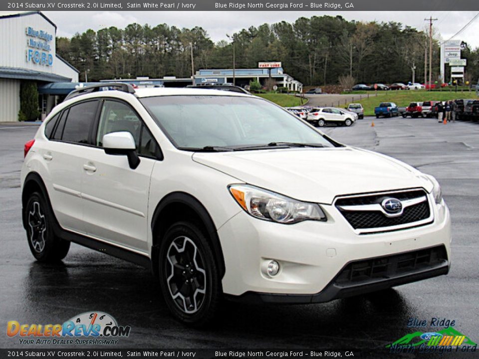 2014 Subaru XV Crosstrek 2.0i Limited Satin White Pearl / Ivory Photo #7