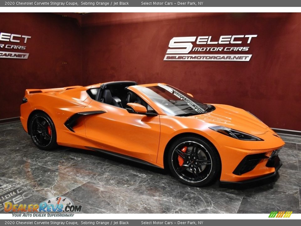 2020 Chevrolet Corvette Stingray Coupe Sebring Orange / Jet Black Photo #5