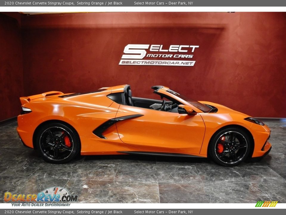 2020 Chevrolet Corvette Stingray Coupe Sebring Orange / Jet Black Photo #6