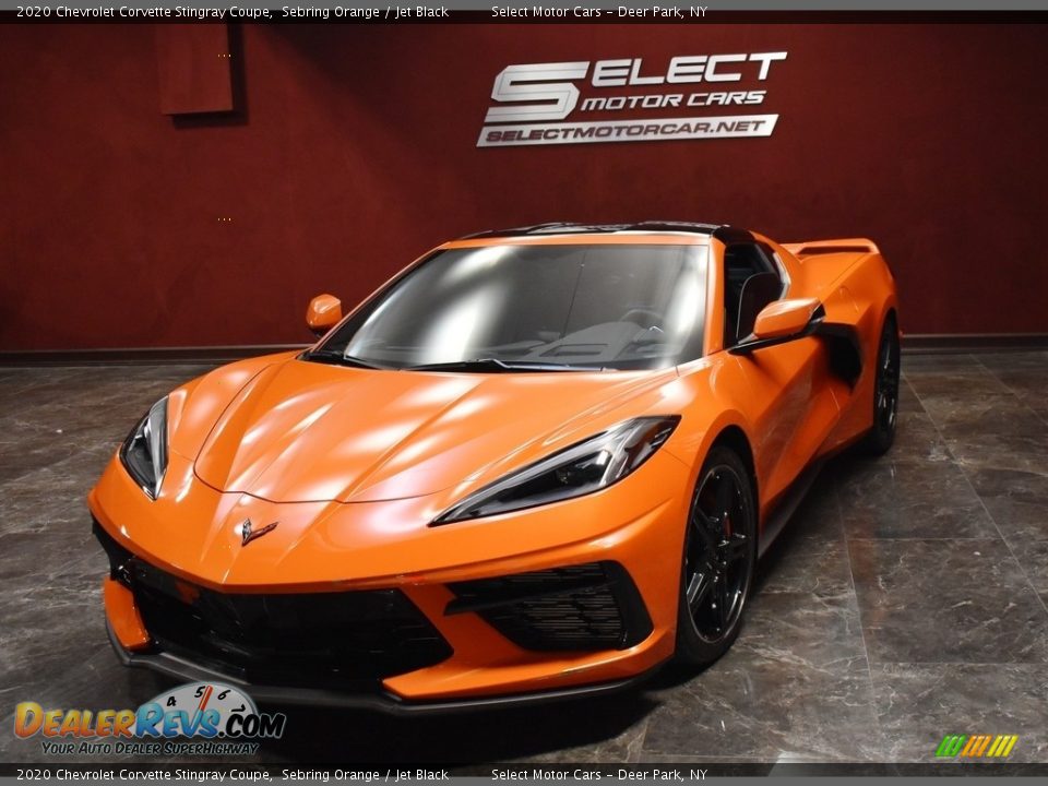 2020 Chevrolet Corvette Stingray Coupe Sebring Orange / Jet Black Photo #8