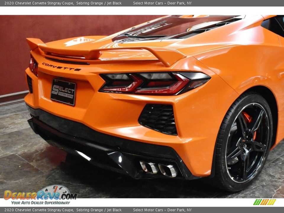 2020 Chevrolet Corvette Stingray Coupe Sebring Orange / Jet Black Photo #9