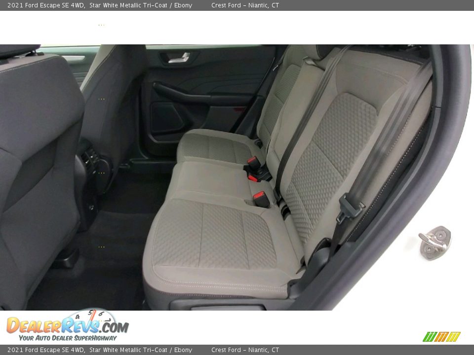 2021 Ford Escape SE 4WD Star White Metallic Tri-Coat / Ebony Photo #19