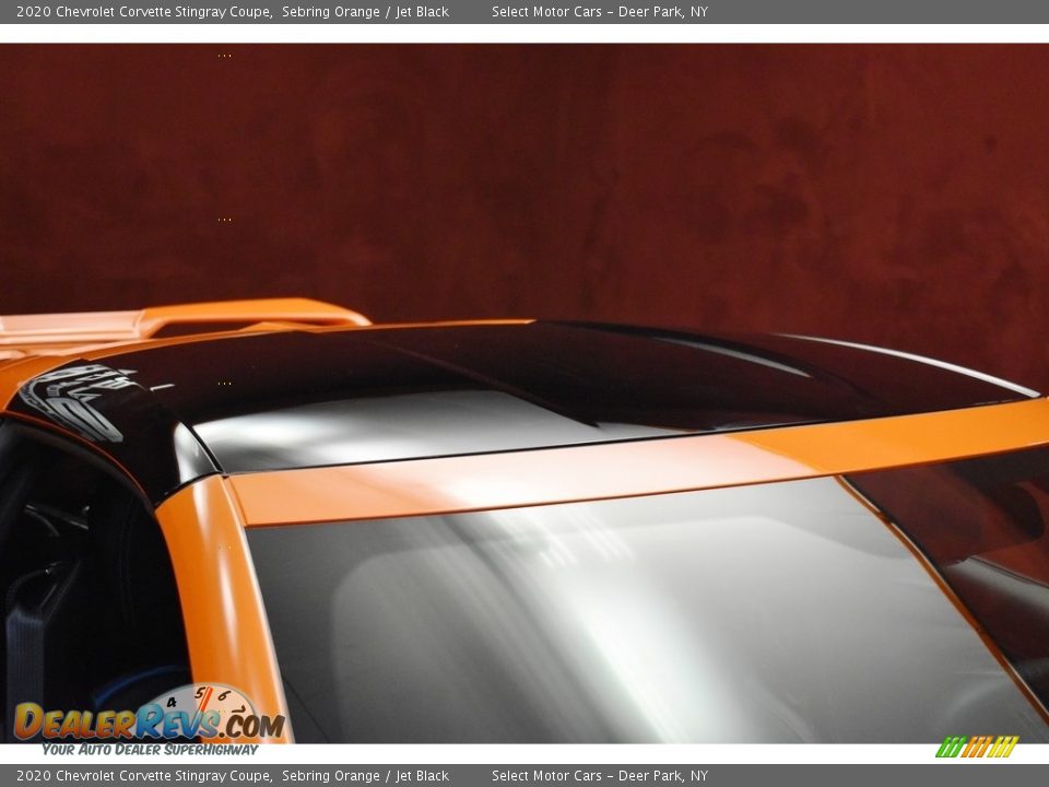 2020 Chevrolet Corvette Stingray Coupe Sebring Orange / Jet Black Photo #13