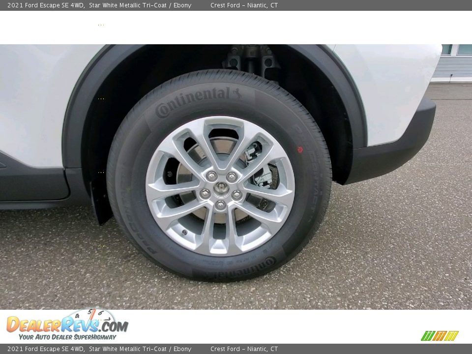 2021 Ford Escape SE 4WD Star White Metallic Tri-Coat / Ebony Photo #21