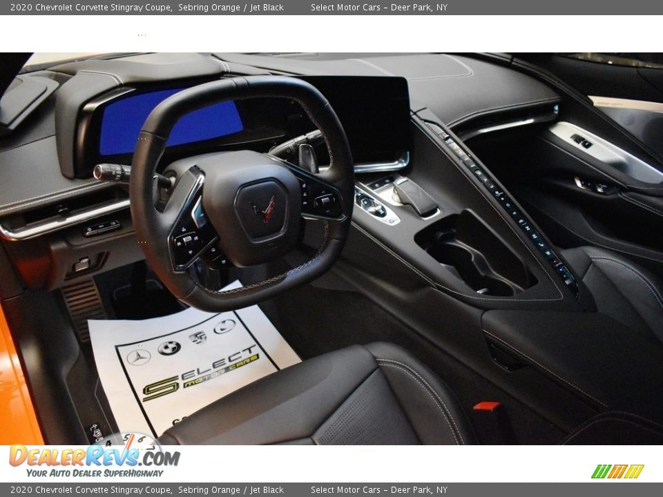 Jet Black Interior - 2020 Chevrolet Corvette Stingray Coupe Photo #15