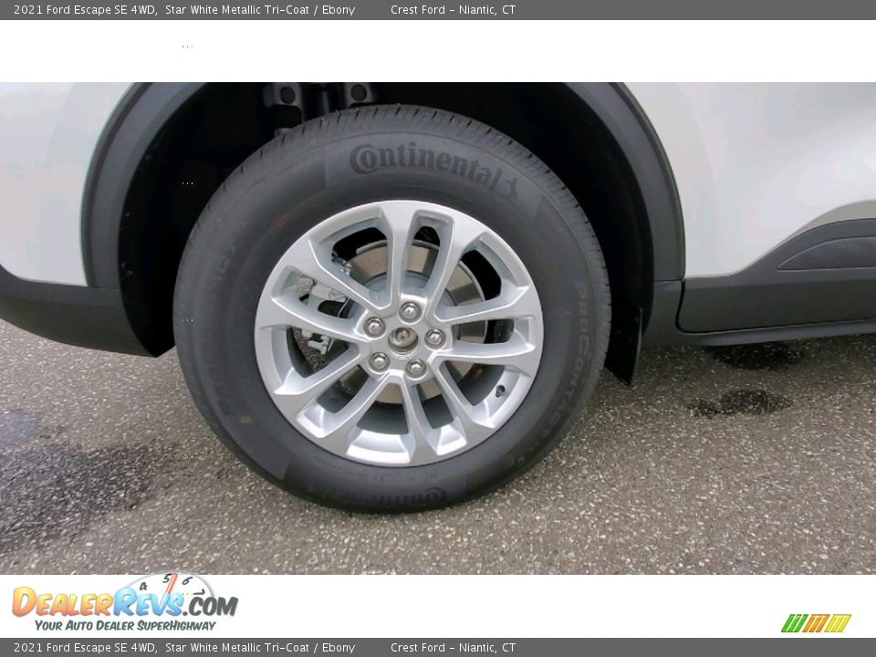 2021 Ford Escape SE 4WD Star White Metallic Tri-Coat / Ebony Photo #23