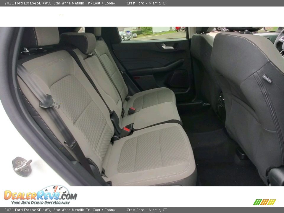 2021 Ford Escape SE 4WD Star White Metallic Tri-Coat / Ebony Photo #24