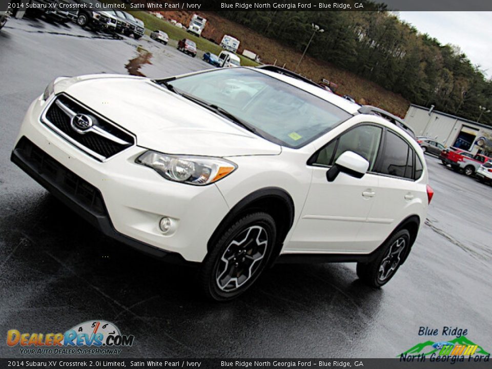 2014 Subaru XV Crosstrek 2.0i Limited Satin White Pearl / Ivory Photo #21