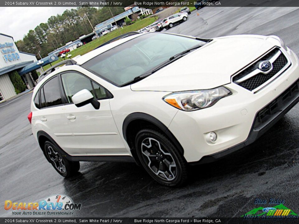 2014 Subaru XV Crosstrek 2.0i Limited Satin White Pearl / Ivory Photo #22