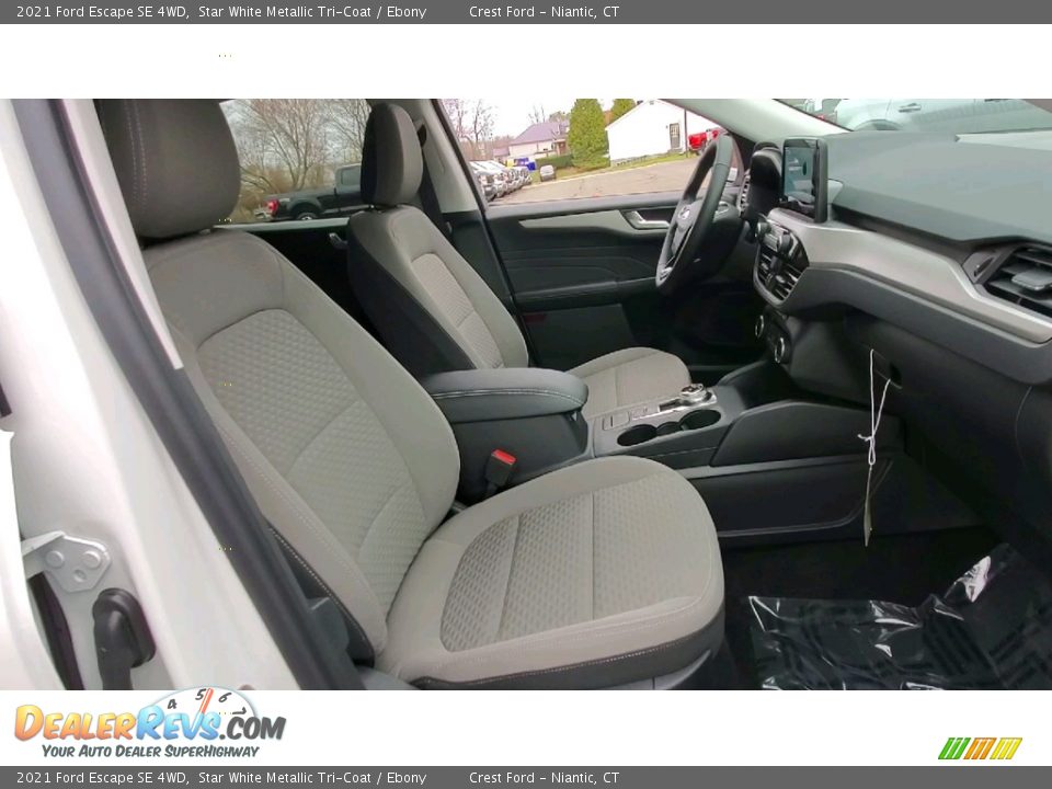 2021 Ford Escape SE 4WD Star White Metallic Tri-Coat / Ebony Photo #25