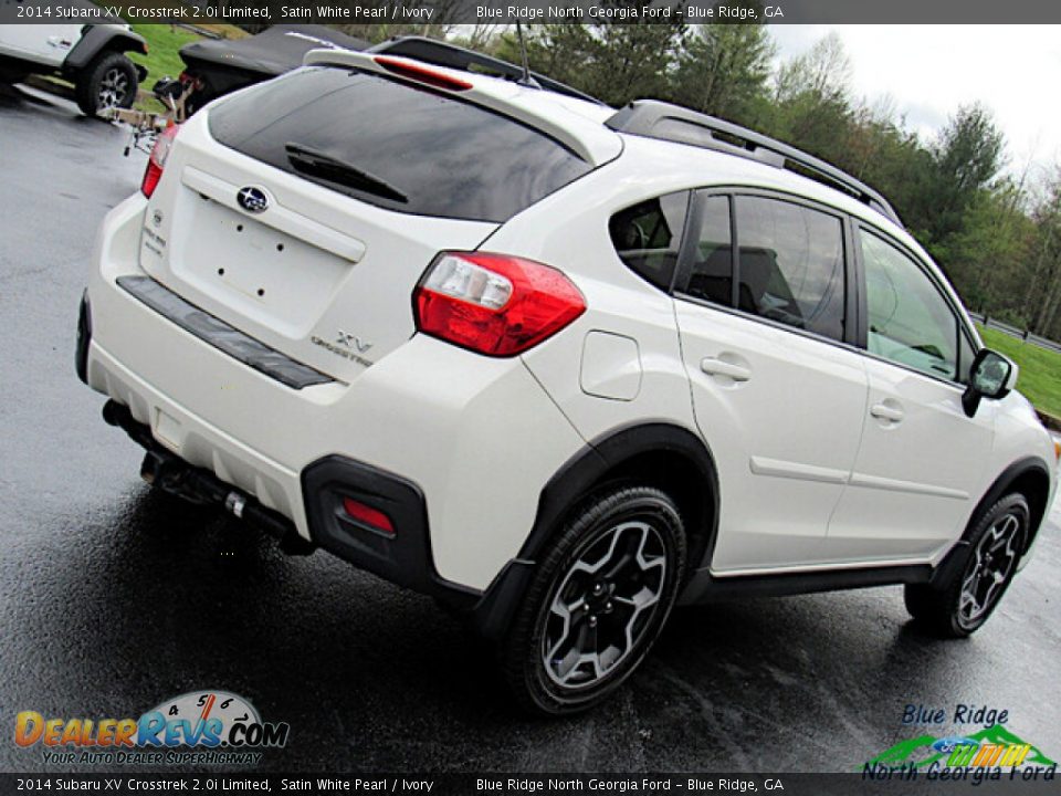 2014 Subaru XV Crosstrek 2.0i Limited Satin White Pearl / Ivory Photo #23