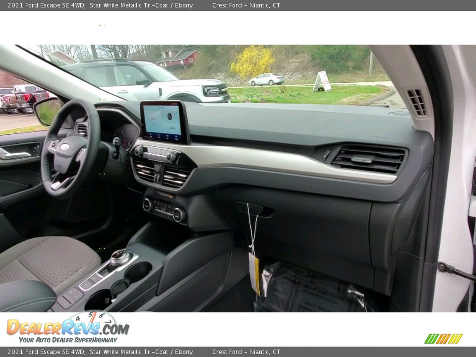2021 Ford Escape SE 4WD Star White Metallic Tri-Coat / Ebony Photo #26