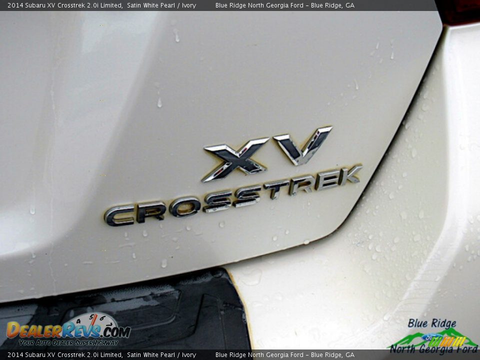 2014 Subaru XV Crosstrek 2.0i Limited Satin White Pearl / Ivory Photo #27